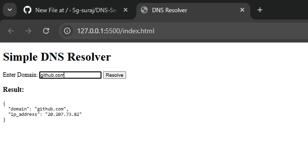 Recursive DNS Server